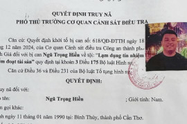 Truy nã đối tượng thuê xe ô tô tự lái rồi bỏ trốn