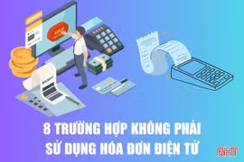 [Motion graphic] 8 trường hợp không phải sử dụng hóa đơn điện tử