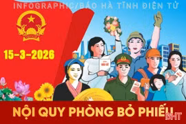 [Infographic] Những quy định nào áp dụng tại phòng bỏ phiếu bầu cử?