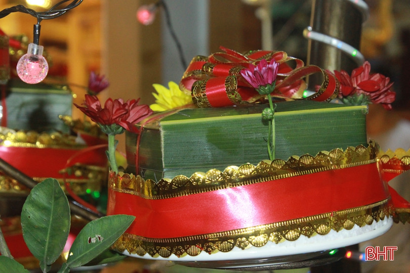 Đẹp mắt những mâm cỗ cúng Rằm tháng Giêng của người dân Hà Tĩnh