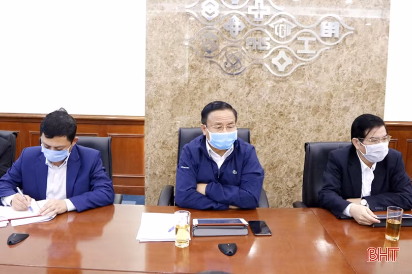 Bí thư Tỉnh ủy: Formosa Hà Tĩnh cần chủ động về mọi mặt trong phòng chống dịch Corona