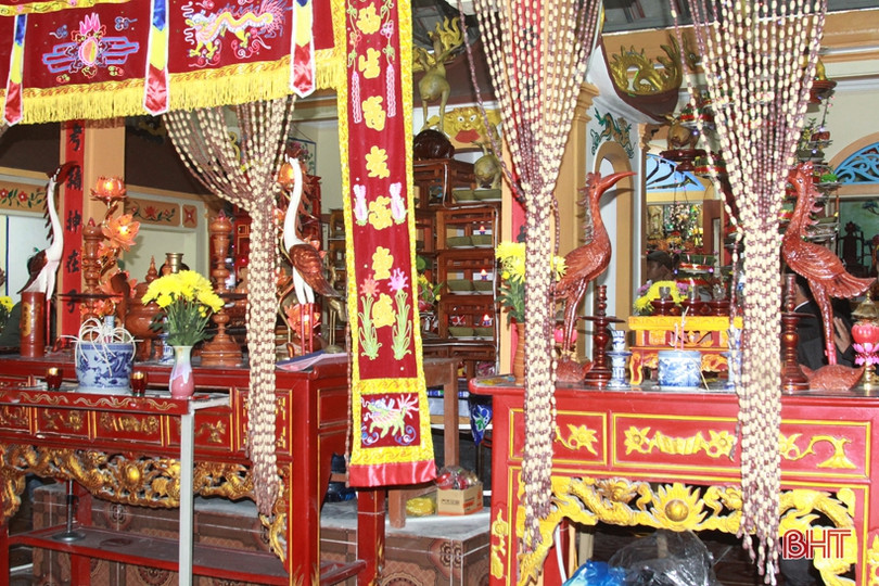 Đẹp mắt những mâm cỗ cúng Rằm tháng Giêng của người dân Hà Tĩnh