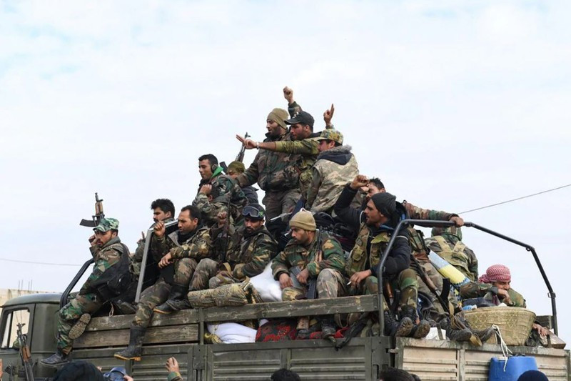 giao tranh dữ dội, quân đội syria tiến vào thị trấn then chốt ở idlib hình 1 Giao tranh dữ dội, quân đội Syria tiến vào thị trấn then chốt ở Idlib