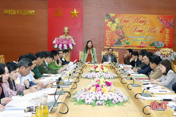 Chủ tịch Ủy ban MTTQ tỉnh: Chuẩn bị tốt đại hội điểm Đảng bộ xã Đức Lĩnh