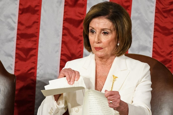 Pelosi nêu lý do xé Thông điệp Liên bang của Trump