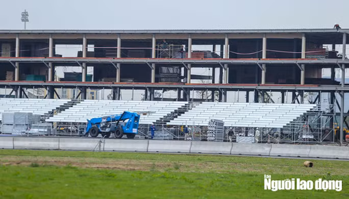 Toàn cảnh “hình hài” đường đua F1 Việt Nam đang hoàn thiện