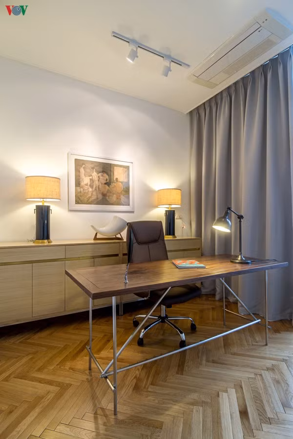 Căn hộ penhouse với phong cách đương đại thanh nhã