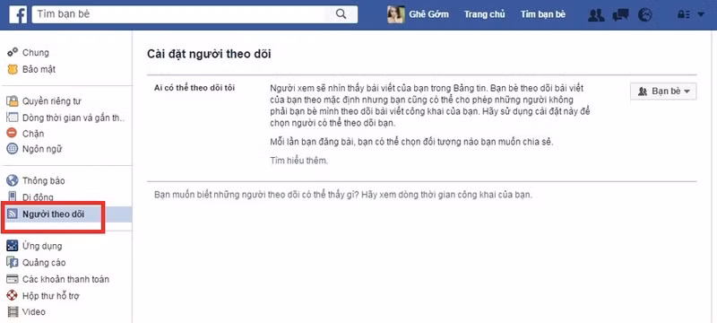 facebook cho nguoi dung vi thanh nien
