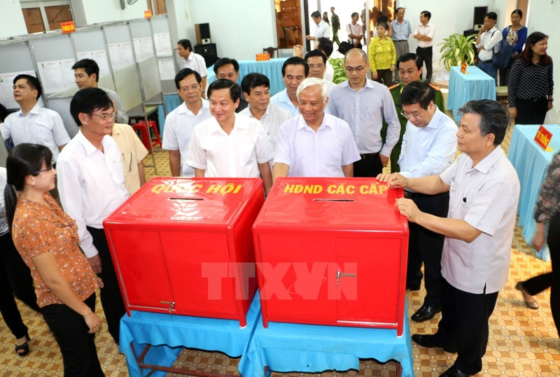 ngay 22 5 hon 69 trieu cu tri di bau cu dbqh va dai bieu hdnd