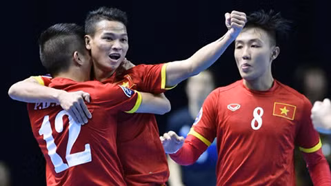 futsal viet nam cung bang voi italia tai world cup 2016