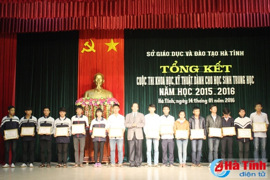 81 dự án đạt giải cuộc thi KH-KT học sinh trung học cấp tỉnh ảnh 2