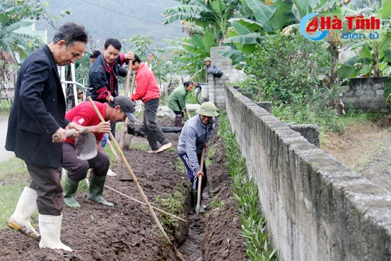 Nghi Xuân phát động phong trào xây dựng nông thôn mới năm 2016 ảnh 7