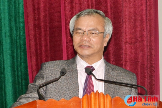 Phó Bí thư Thường trực Tỉnh uỷ Trần Nam Hồng phát biểu chỉ đạo hội nghị