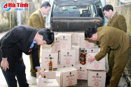 Xử lý hàng vi phạm vừa bắt giữ được Xử lý hàng vi phạm vừa bắt giữ được