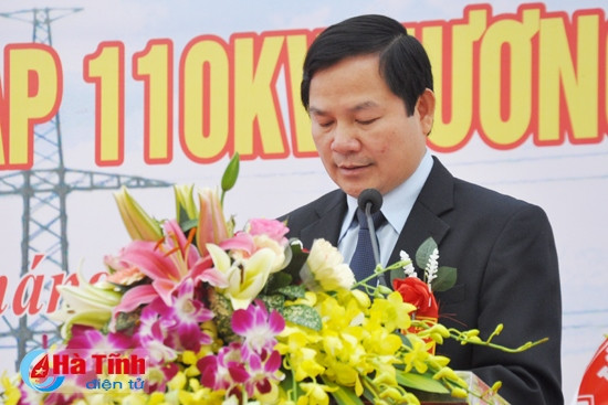 Khởi công Dự án đường dây, trạm biến áp 110 kV Hương Khê ảnh 1