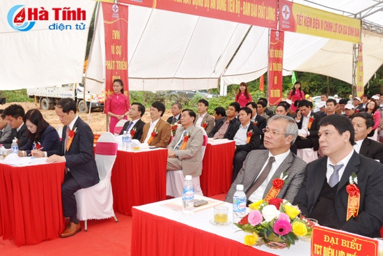 Khởi công Dự án đường dây, trạm biến áp 110 kV Hương Khê ảnh 2