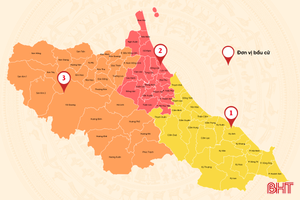 [Infographic]: Danh sách đơn vị bầu cử, ứng cử viên ĐBQH và đại biểu HĐND tỉnh Hà Tĩnh khóa XIX