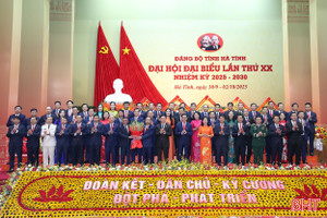 Danh sách 55 Ủy viên BCH Đảng bộ Hà Tĩnh nhiệm kỳ 2025 - 2030