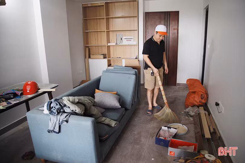 Nhộn nhịp sắm sửa cho căn hộ “trong mơ” của người thu nhập thấp ở Hà Tĩnh