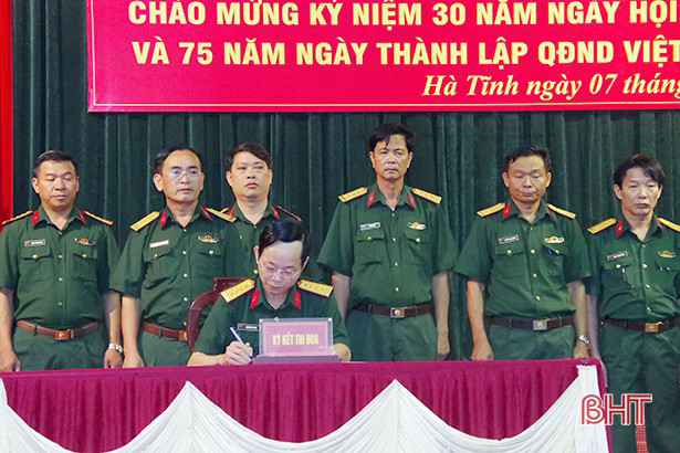 Bộ CHQS Hà Tĩnh phát động thi đua cao điểm “75 ngày hành động sáng tạo, quyết thắng”
