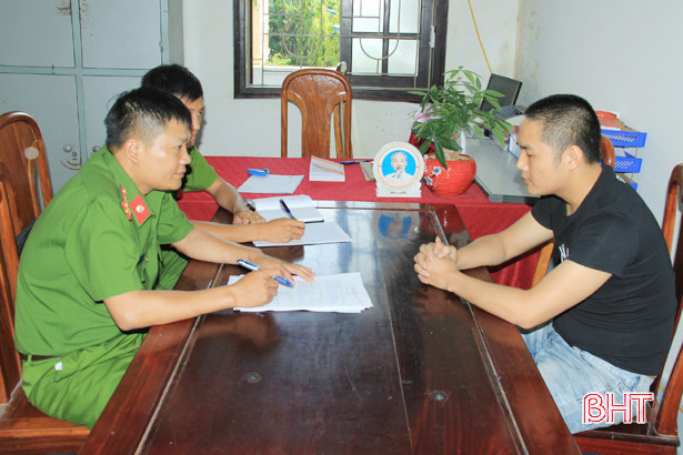 Tổ chức sinh nhật bằng… ma túy, 4 đối tượng bị Công an Can Lộc bắt giữ