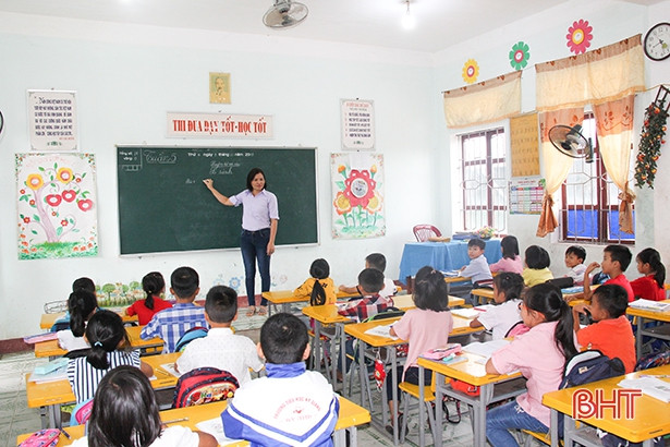 Huyện Kỳ Anh xét tuyển 83 giáo viên tiểu học trong tháng 10/2019