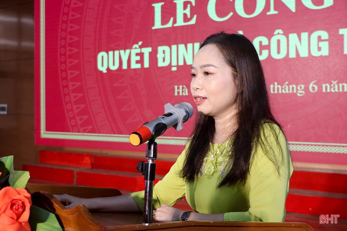 Công bố quyết định bổ nhiệm Hiệu trưởng Trường Cao đẳng Nguyễn Du