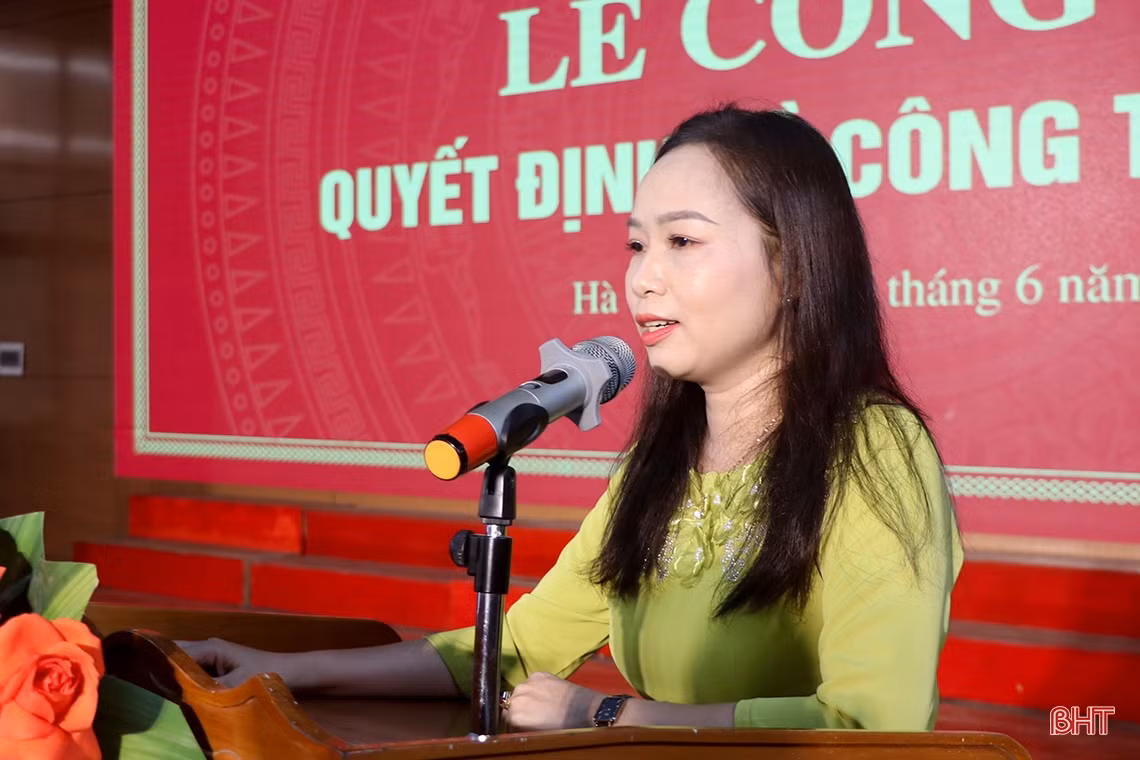 Công bố quyết định bổ nhiệm Hiệu trưởng Trường Cao đẳng Nguyễn Du