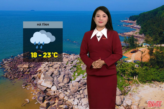 Dự báo thời tiết Hà Tĩnh ngày 5/3: Mưa nhỏ vài nơi, trời lạnh