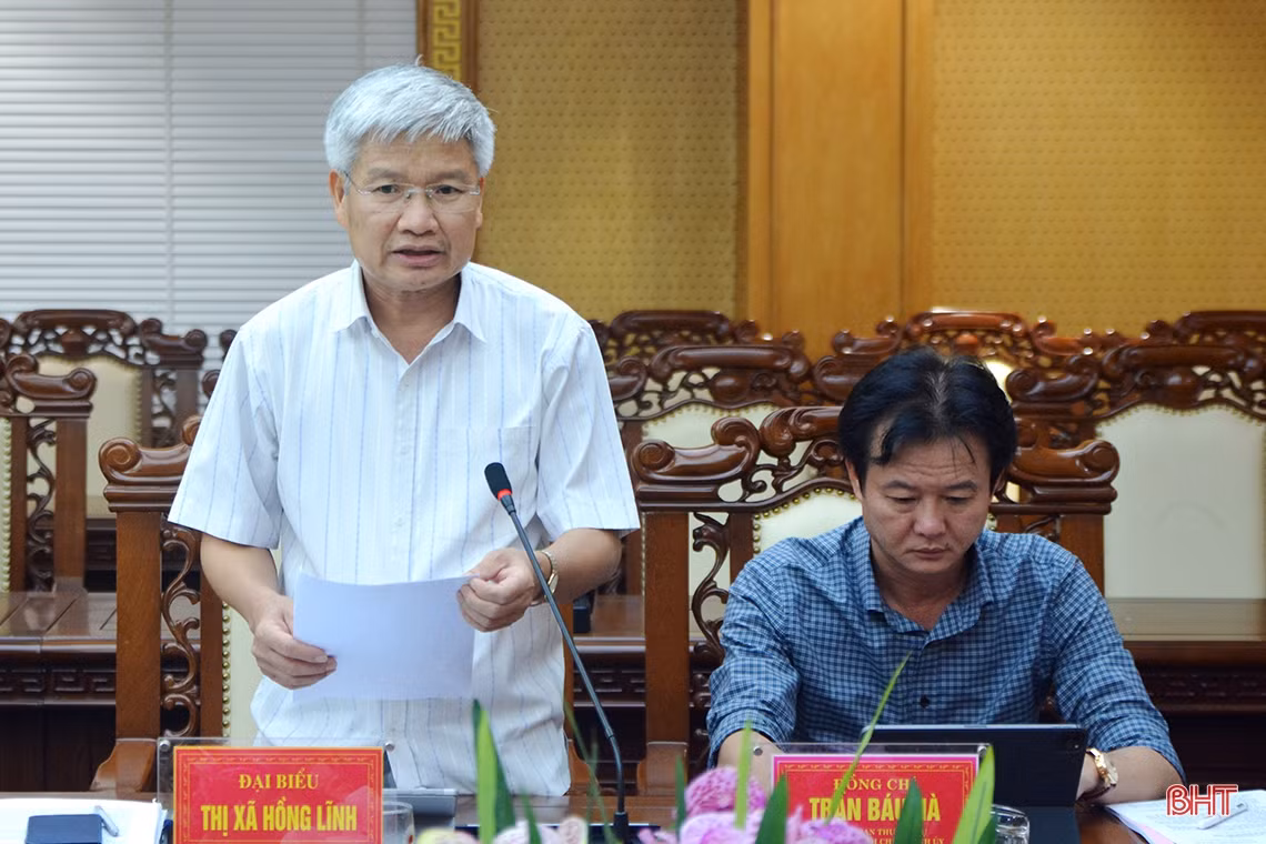 Xác định rõ các mũi đột phá, xây dựng thị xã Hồng Lĩnh xứng tầm đô thị phía Bắc Hà Tĩnh