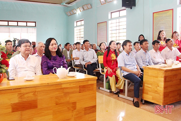 Phó Chủ tịch HĐND tỉnh dự ngày hội Đại đoàn kết toàn dân tộc tại Thạch Hà