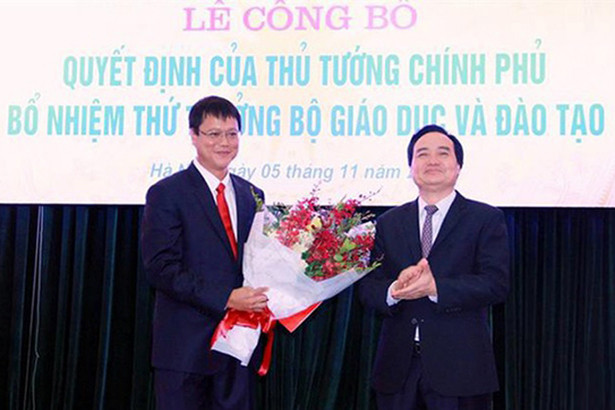 PGS.TS quê Hà Tĩnh nhậm chức Thứ trưởng Bộ GD&ĐT