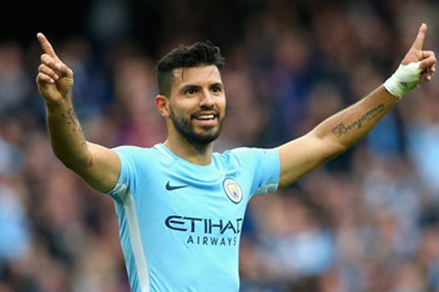 Aguero cán mốc ghi 150 bàn tại giải Ngoại hạng Anh