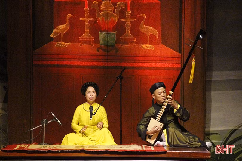 Liên hoan Ca trù toàn quốc tại Hà Tĩnh: Hội ngộ các hình thức diễn xướng độc đáo