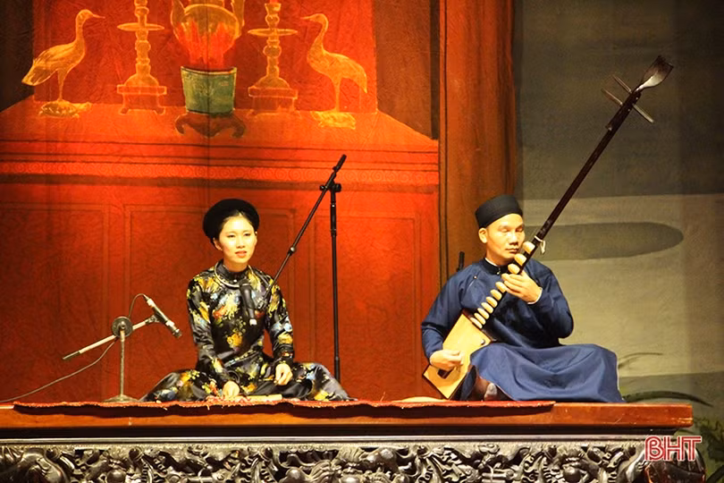 Liên hoan Ca trù toàn quốc tại Hà Tĩnh: Hội ngộ các hình thức diễn xướng độc đáo