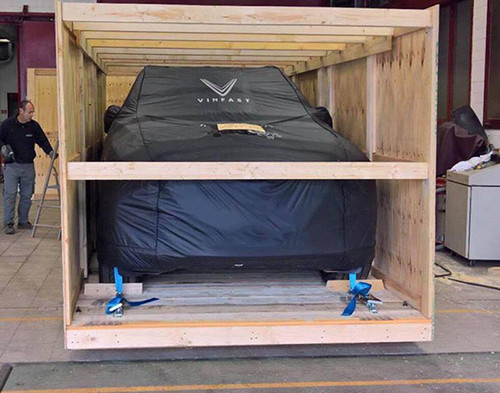 Hai ôtô VinFast xuất hiện tại Việt Nam, chuẩn bị ra mắt