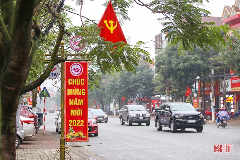 Rực rỡ sắc xuân trên đô thị trẻ phía Nam Hà Tĩnh