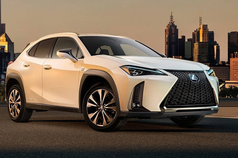 lo dien nhung hinh anh dau tien cua lexus ux 2018