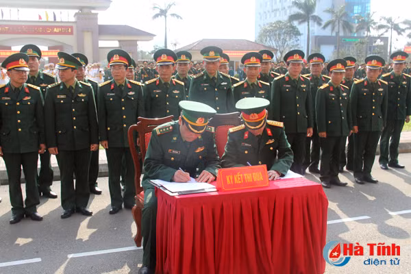 luc luong vu trang ha tinh ra quan huan luyen nam 2018