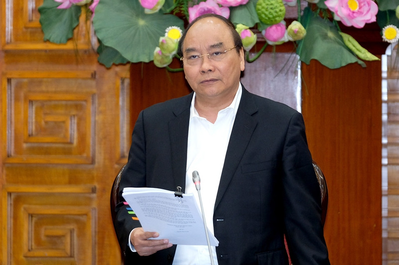 Thủ tướng phát biểu tại cuộc họp - Ảnh: VGP/Quang Hiếu thu tuong khong vi the che ma be tac phat trien ha tang