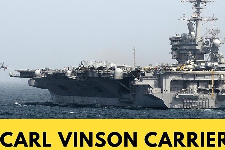 suc manh tau san bay carl vinson cua my sap cap cang viet nam