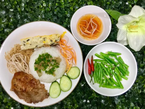 them mot cach nau com tam suon bi ngon la mieng ai thu cung nghien