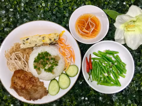 them mot cach nau com tam suon bi ngon la mieng ai thu cung nghien