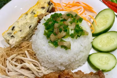 them mot cach nau com tam suon bi ngon la mieng ai thu cung nghien