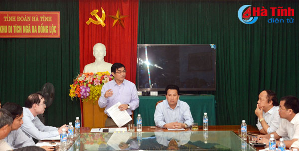 chu tich ubnd tinh chi dao day nhanh tien do nang cap cac hang muc tai nga ba dong loc