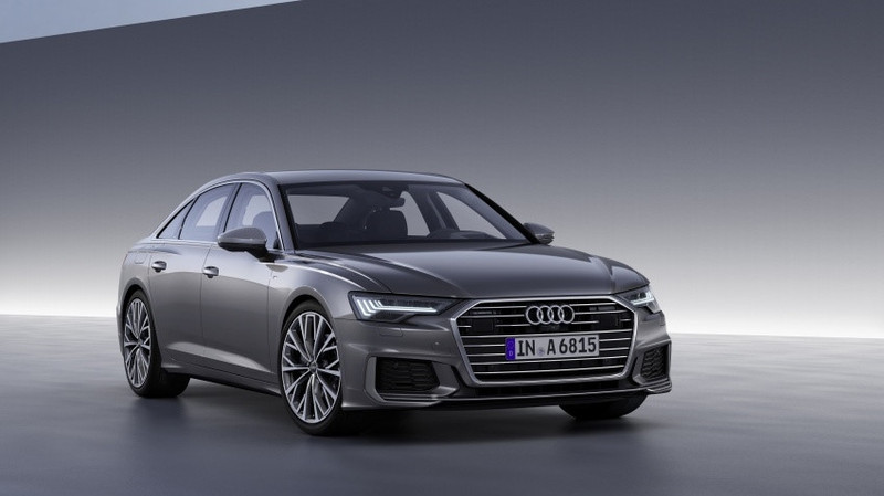 Audi A6 2019 mang ngôn ngữ thiết kế mới của Audi. Hãng xe Đức cho biết sự kết hợp giữa bề mặt căng, cạnh sắc nét và đường nét nổi bật truyền tải tính cách của chiếc xe sang trọng. audi a6 2019 the he thu 8 ra mat voi cong nghe hybrid