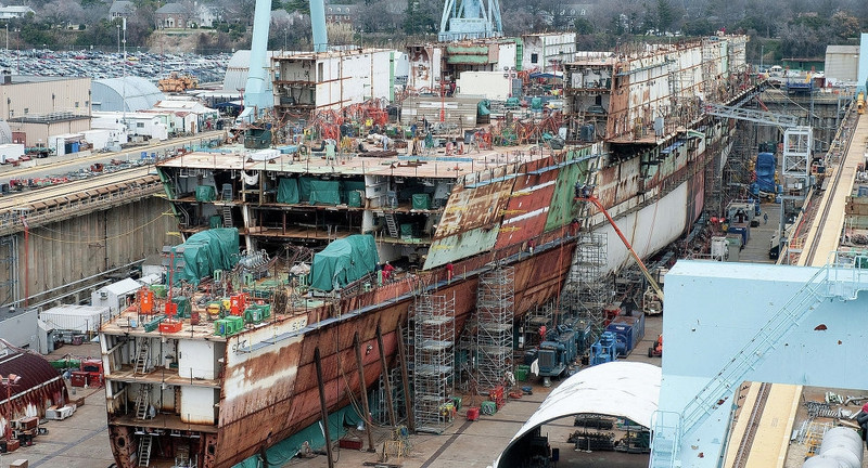 tau san bay thu hai thuoc lop ford cua hai quan my da hoan thien 70