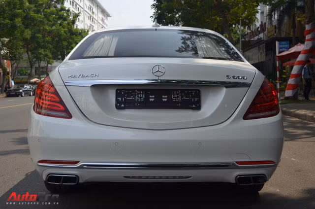 vua thong quan mercedes maybach s600 pullman dau tien viet nam da luon pho