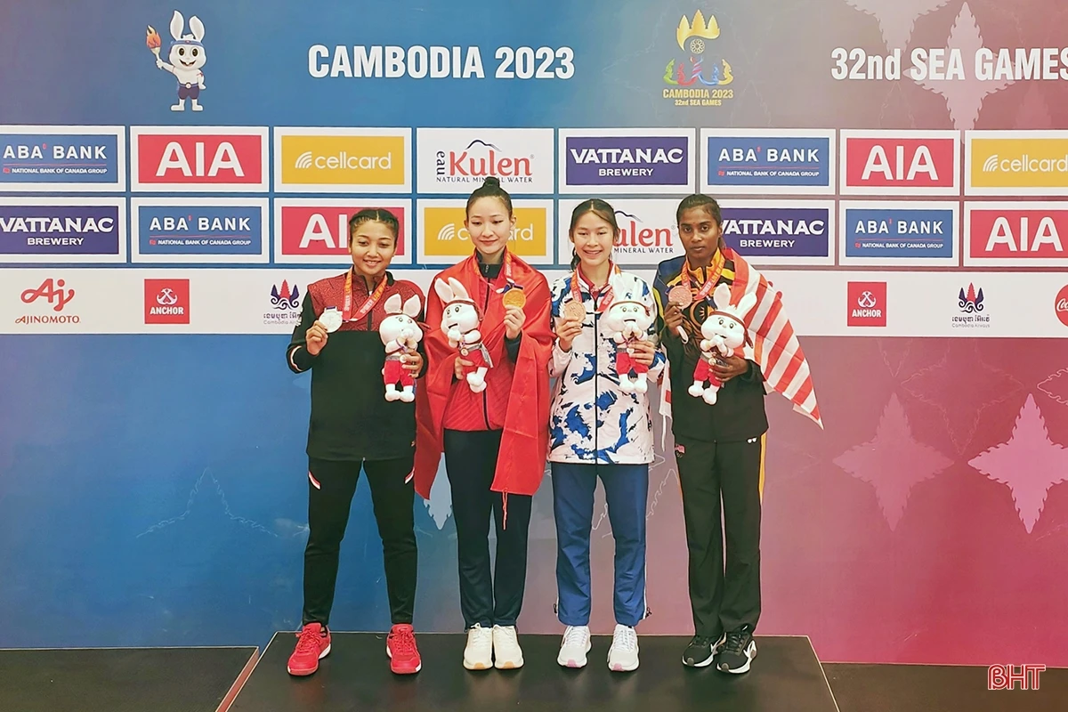 VĐV Hà Tĩnh xuất sắc giành HCV SEA Games 32