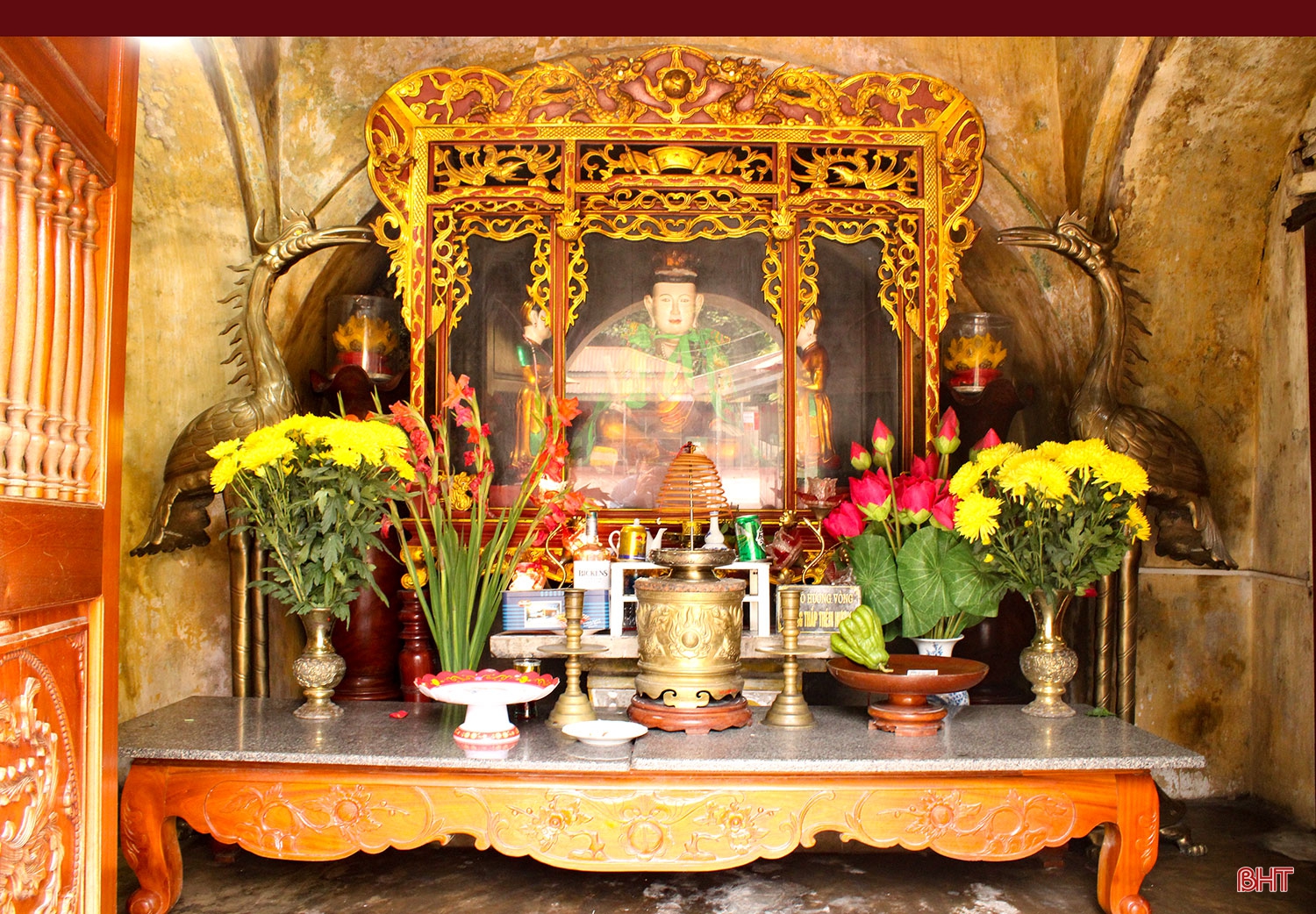 Linh thiêng ngôi đền cổ nơi cửa biển Hà Tĩnh